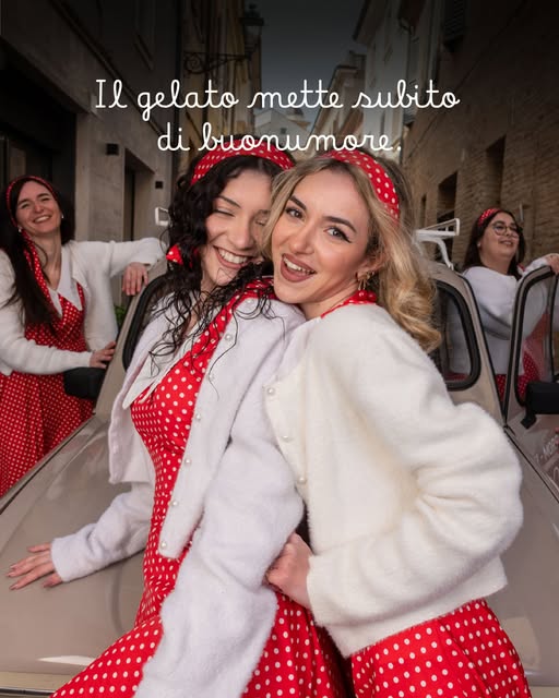 La Bottega del Gelato - foto reale dell'atmosfera vintage
