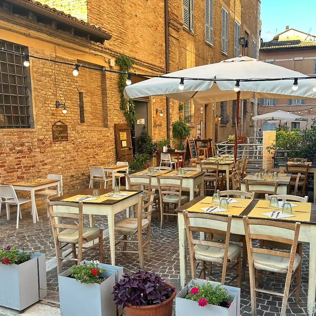 Trattoria Rimante - foto reale del dehors